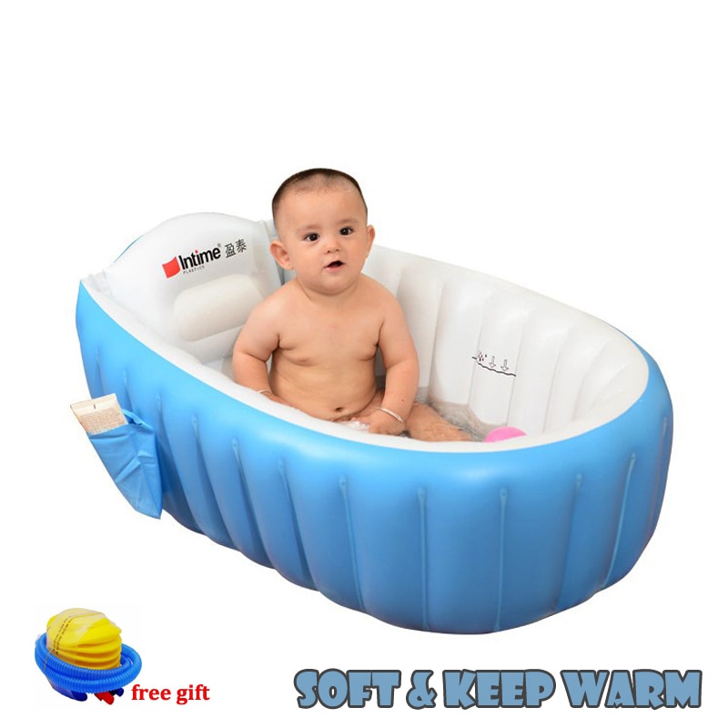 Inflatable Baby Bathtub with Air Pump